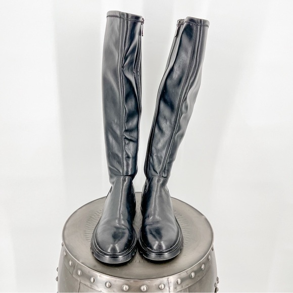 Black NL Collection Over the Knee Boots - Picture 2 of 12